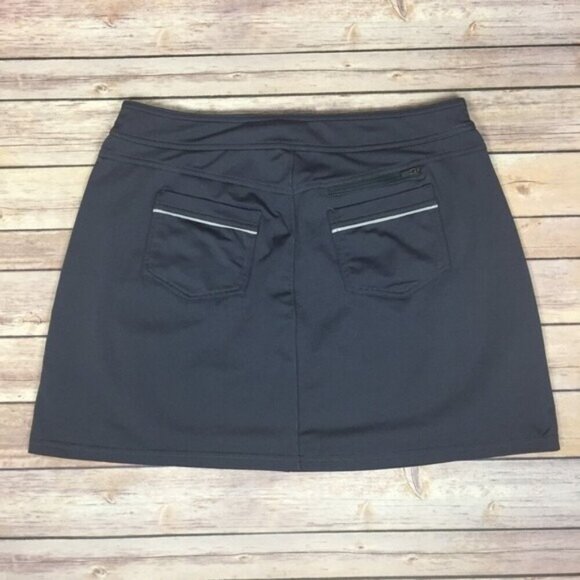 Athleta Bettona Skirt in Gray  Above Knee Stretch Size M Athletic - Picture 2 of 6